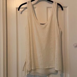 Vince silk and linen tank